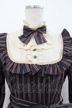 画像3: Victorian maiden / クラシカルドールロングドレス  ネイビー I-25-11-12-037-CL-OP-SA-ZI