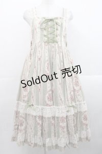 metamorphose / アンティークブーケミディアムジャンパースカート 1 グリーン I-25-11-12-039-ME-OP-SA-ZI