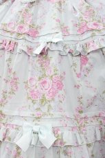 画像5: metamorphose / シャーロット ロングティアードジャンパースカート 1 サックス I-25-11-12-042-ME-OP-SA-ZI (5)