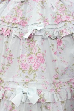 画像5: metamorphose / シャーロット ロングティアードジャンパースカート 1 サックス I-25-11-12-042-ME-OP-SA-ZI