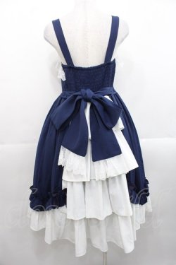 画像2: Chalmiere / 不思議の国のジャンパースカート  ネイビー I-25-11-12-043-LO-OP-SA-ZI