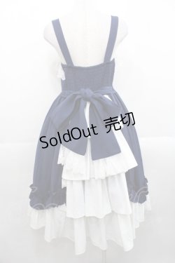 画像2: Chalmiere / 不思議の国のジャンパースカート  ネイビー I-25-11-12-043-LO-OP-SA-ZI