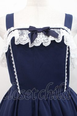 画像3: Chalmiere / 不思議の国のジャンパースカート  ネイビー I-25-11-12-043-LO-OP-SA-ZI