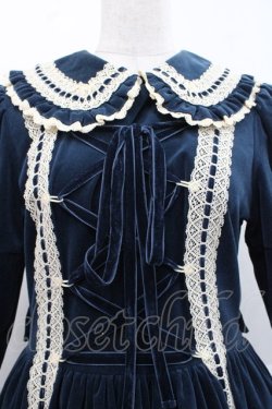 画像4: metamorphose / 別珍三段フリルワンピース  グリーン I-25-11-12-044-ME-OP-SA-ZI