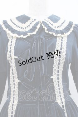 画像4: metamorphose / 別珍三段フリルワンピース  グリーン I-25-11-12-044-ME-OP-SA-ZI