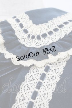 画像5: metamorphose / 別珍三段フリルワンピース  グリーン I-25-11-12-044-ME-OP-SA-ZI