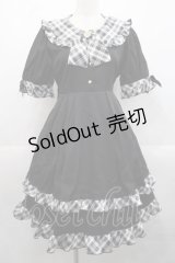 Amavel / Country Waitress ワンピース  黒 I-25-11-12-045-CA-OP-SA-ZI