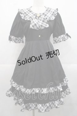 画像1: Amavel / Country Waitress ワンピース  黒 I-25-11-12-045-CA-OP-SA-ZI