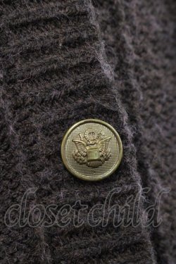 画像3: Maison de FLEUR Petite Robe canone / ニットカーディガン  ブラウン I-25-11-12-007-EL-TO-SA-ZI