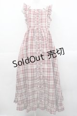 FCL / ジャンパースカート L　 レッド I-25-11-12-049-LO-OP-SA-ZI