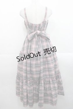 画像2: Lovely Tency / TT*ALS*リボンジャンパースカート L 中桃 I-25-11-12-051-LO-OP-SA-ZI