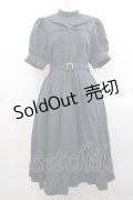 Kurumi Collaboration / マリンアカデミアワンピース L グレー I-25-11-12-052-LO-OP-SA-ZI
