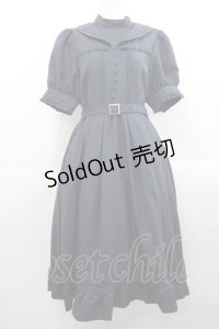 Kurumi Collaboration / マリンアカデミアワンピース L グレー I-25-11-12-052-LO-OP-SA-ZI