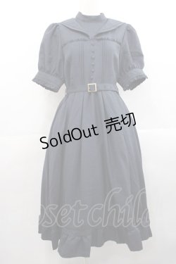 画像1: Kurumi Collaboration / マリンアカデミアワンピース L グレー I-25-11-12-052-LO-OP-SA-ZI