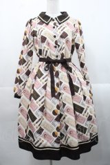 Emily Temple cute / CHOCOLATE makerワンピース  アイボリー I-25-11-12-054-ET-OP-SA-ZI