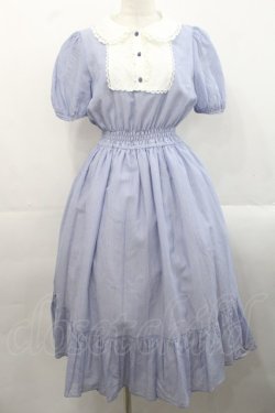 画像1: Emily Temple cute / my dollワンピース  青Ｘ白 I-25-11-12-055-ET-OP-SA-ZI