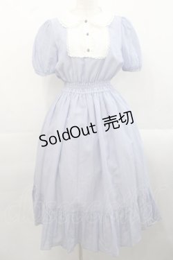 画像1: Emily Temple cute / my dollワンピース  青Ｘ白 I-25-11-12-055-ET-OP-SA-ZI