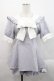 画像1: DearMyLove / セーラーレースリボンセットアップ M ラベンダー I-25-11-12-056-EL-JA-SA-ZI (1)