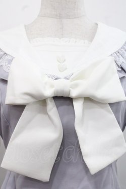 画像3: DearMyLove / セーラーレースリボンセットアップ M ラベンダー I-25-11-12-056-EL-JA-SA-ZI