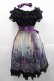 画像2: Triple fortune / ゴーストローズシャーリングワンピース  黒Ｘ紫 I-25-11-12-057-EL-OP-SA-ZI (2)