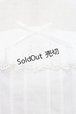 画像3: Moi-meme-Moitie / Gardeniaピンタックエプロン  白 I-25-11-12-061-MO-OP-SA-ZI