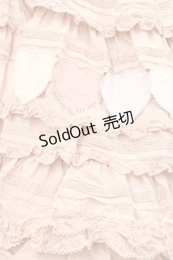 画像4: PINK HOUSE / ハートワッペンパッチワーク使いローンワンピース  ピンク I-25-11-12-063-LO-OP-SA-ZI