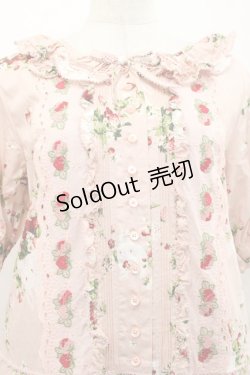 画像3: PINK HOUSE / 野いちごの森ティアードワンピース  ピンク I-25-11-12-064-LO-OP-SA-ZI