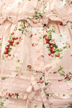 画像4: PINK HOUSE / 野いちごの森ティアードワンピース  ピンク I-25-11-12-064-LO-OP-SA-ZI