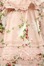 画像5: PINK HOUSE / 野いちごの森ティアードワンピース  ピンク I-25-11-12-064-LO-OP-SA-ZI (5)