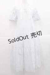 PINK HOUSE / オリジナルマルチストライプワンピース  ラベンダー×サックス I-25-11-12-067-LO-OP-SA-ZI