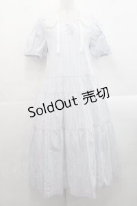 PINK HOUSE / オリジナルマルチストライプワンピース  ラベンダー×サックス I-25-11-12-067-LO-OP-SA-ZI