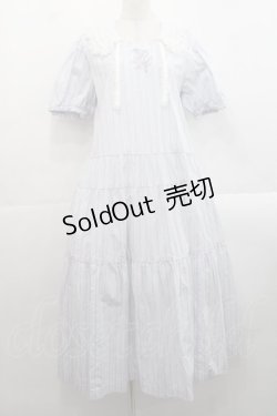 画像1: PINK HOUSE / オリジナルマルチストライプワンピース  ラベンダー×サックス I-25-11-12-067-LO-OP-SA-ZI