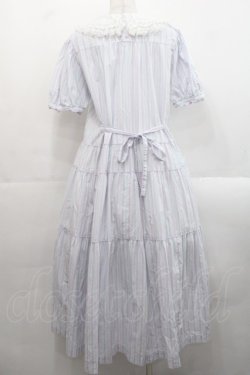 画像2: PINK HOUSE / オリジナルマルチストライプワンピース  ラベンダー×サックス I-25-11-12-067-LO-OP-SA-ZI