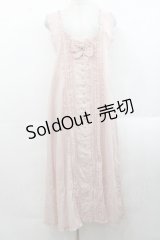 PINK HOUSE / バックリボンローンタブリエ  ピンク I-25-11-12-069-LO-OP-SA-ZI