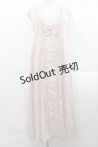 PINK HOUSE / バックリボンローンタブリエ  ピンク I-25-11-12-069-LO-OP-SA-ZI