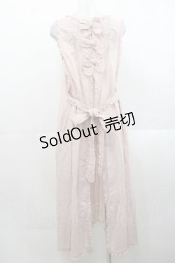 画像2: PINK HOUSE / バックリボンローンタブリエ  ピンク I-25-11-12-069-LO-OP-SA-ZI