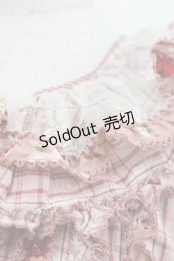 画像4: PINK HOUSE / ローズレース使いミックスパッチワークワンピース  苺ミルク系 I-25-11-12-070-LO-OP-SA-ZI