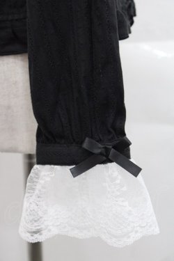 画像4: FCL / ホルターネックブラウス L 黒Ｘ白 I-25-11-12-009-LO-BL-SA-ZI