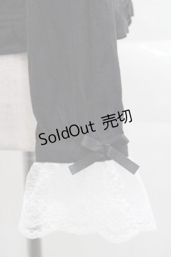 画像4: FCL / ホルターネックブラウス L 黒Ｘ白 I-25-11-12-009-LO-BL-SA-ZI