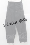 BPN FOR MEN / ボーン入ハイウエストパンツ  グレー I-25-11-12-081-GO-PA-SA-ZI