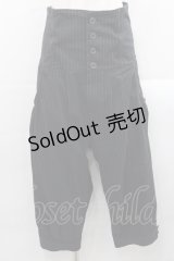 BPN FOR MEN / ボーン入ハイウエストパンツ  グレー I-25-11-12-081-GO-PA-SA-ZI