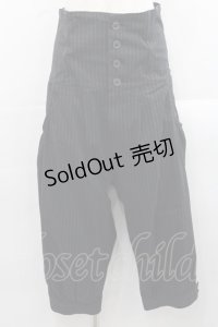 BPN FOR MEN / ボーン入ハイウエストパンツ  グレー I-25-11-12-081-GO-PA-SA-ZI