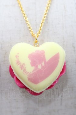 画像2: Q-pot. / ハートフルマカロンネックレス  イエロー I-25-11-12-086-QP-AC-SA-ZI