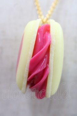 画像4: Q-pot. / ハートフルマカロンネックレス  イエロー I-25-11-12-086-QP-AC-SA-ZI