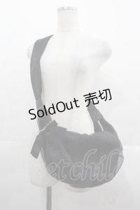 m petit by misako / AMチュールリボンショルダーバッグ  黒 I-25-11-12-087-LO-BG-SA-ZI