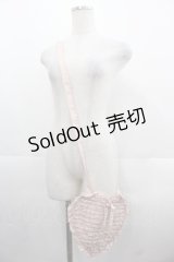 PINK HOUSE / ハートフリルショルダーバッグ  ピンク I-25-11-12-088-LO-BG-SA-ZI