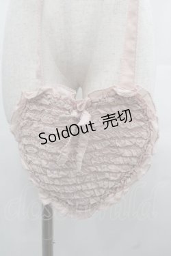 画像2: PINK HOUSE / ハートフリルショルダーバッグ  ピンク I-25-11-12-088-LO-BG-SA-ZI