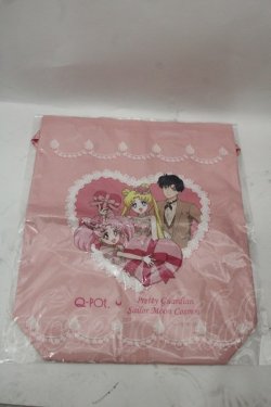 画像1: Q-pot. / ハートフル トートバッグ  ピンク I-25-11-12-091-QP-BG-SA-ZI