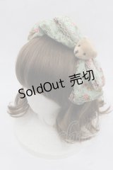 metamorphose / ガーデニングくまちゃんリボンカチューシャ  グリーン I-25-11-12-094-ME-AC-SA-ZI