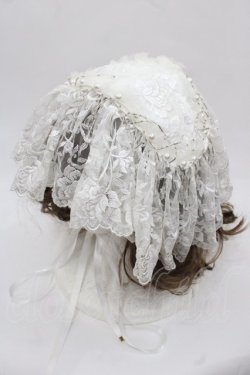 画像1: LOLITAその他(お買取対象外) / レースパールヘッドドレス  アイボリー I-25-11-12-097-LO-AC-SA-ZI